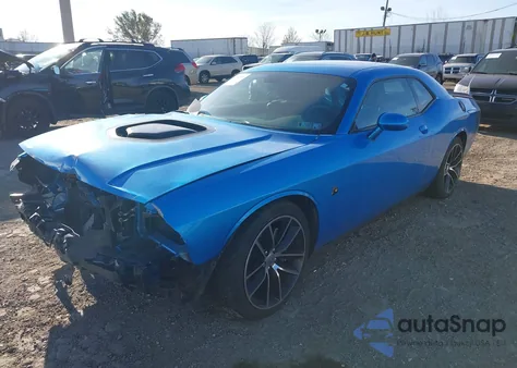 2016 Dodge Challenger 392 Hemi Scat Pack Shaker from USA, damaged, VIN 2C3CDZFJ6GH263643
